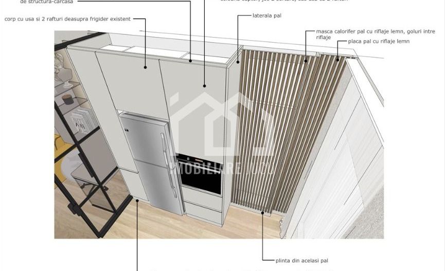 Apartament 2 camere finisat, 50mp,  Bloc nou, Sannicoara - Poză 21