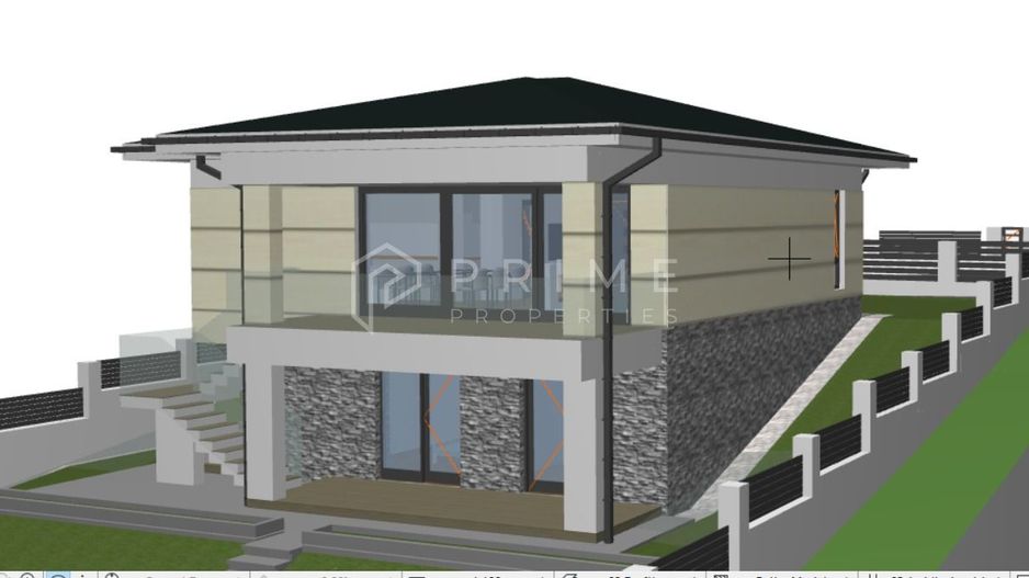 De vânzare – Casă modernă premium, cu view superb în Corunca - Poză 1