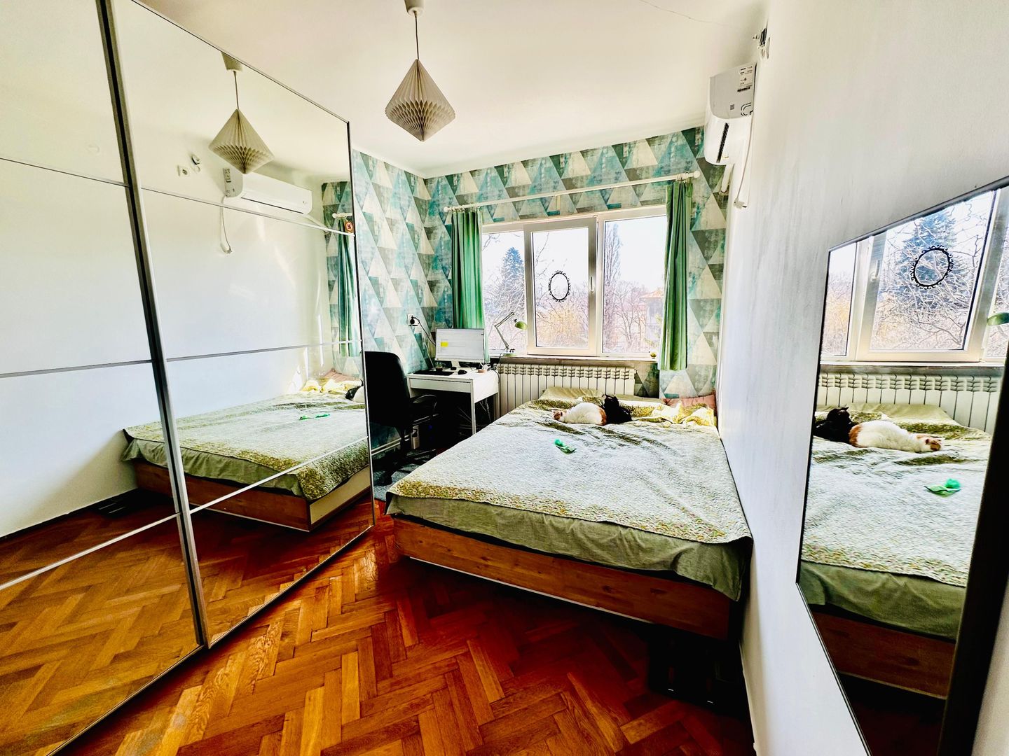 Apartament 3 camere + 1 birou,  Cotroceni, curte si gradina, metrou Eroilor - Poză 5