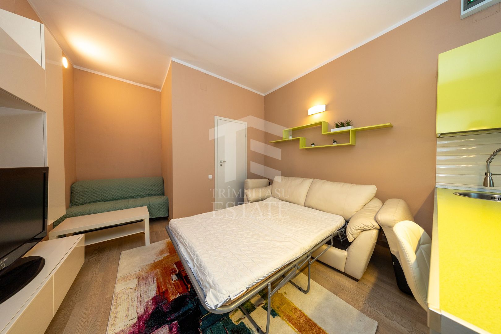 CENTRUL ISTORIC | Garsoniera 23 mp | De Inchiriat | Muresenilor - Poză 2