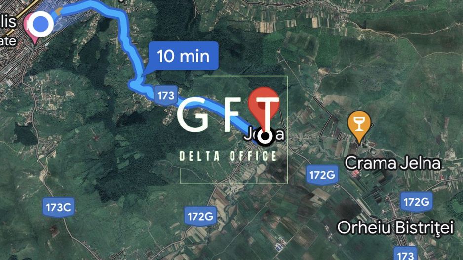 Teren extravilan 10000 mp, Jelna. - Poză 14