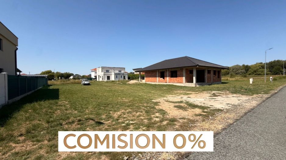 COMISION 0% Teren de vânzare Ghiroda 573 mp | Front stradal 17 m Duplex - Poză 1