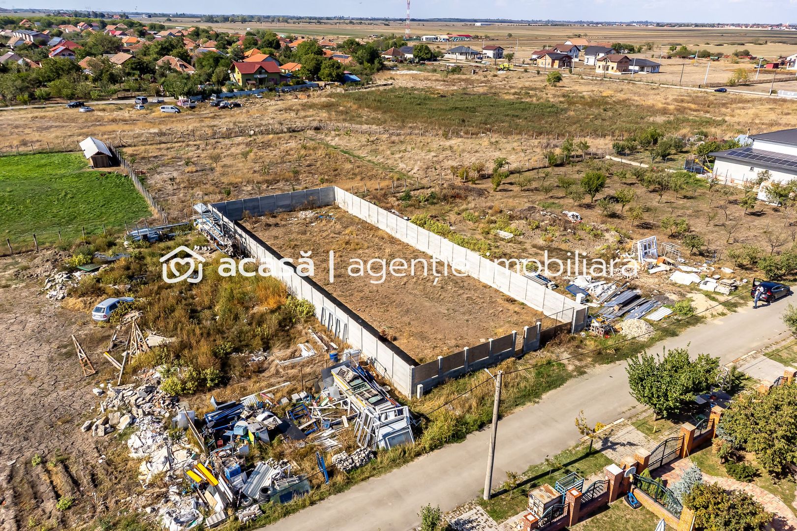 Teren de 733 mp în Livada, cu gard finalizat, Comision 0 - Poză 2