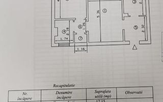 Apartament cu 2 camere / 53mp / zona Podu Ros - Poză 9