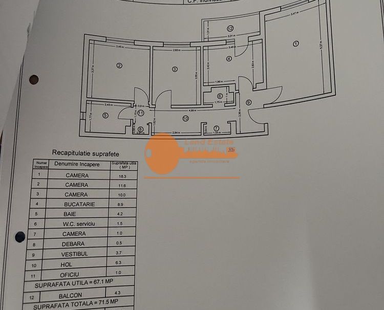 3 camere Rahova 1979 Reabilitat - Schiță 8