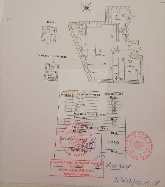 2 Camere - 55 MP | Renovat | Centrală Proprie | Ultracentral - Unirii - Schiță 16