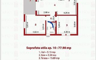 Apartament 3 camere zona Lipovei - Poză 4