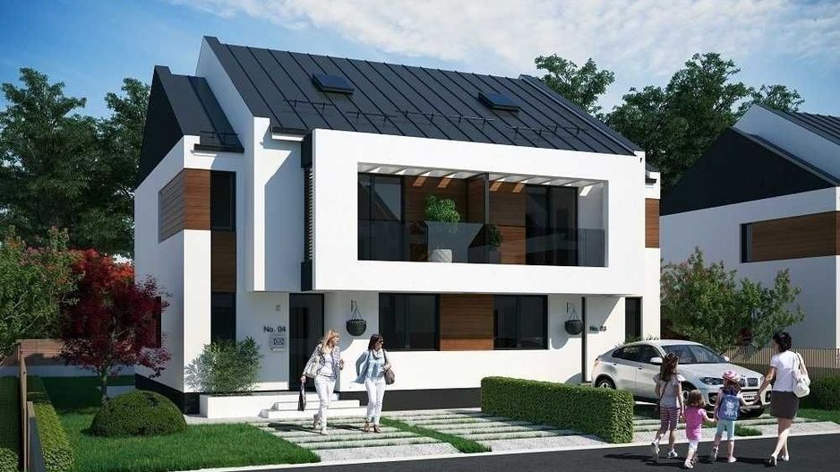 Casa moderna 4 camere | Tunari | Piscina | Spatii luminoase - Poză 1