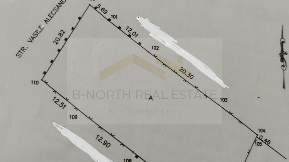 Teren 1.000 mp Periș, toate utilitățile, vedere superbă catre Lac - Schiță 4