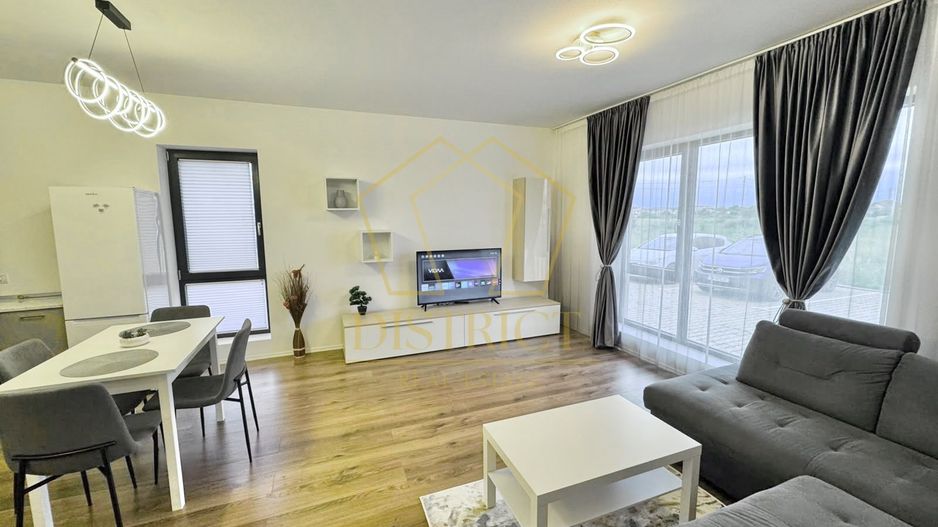 Apartament cu 2 camere mobilat la parter in Giroc zona planetelor la asfalt. - Poză 2