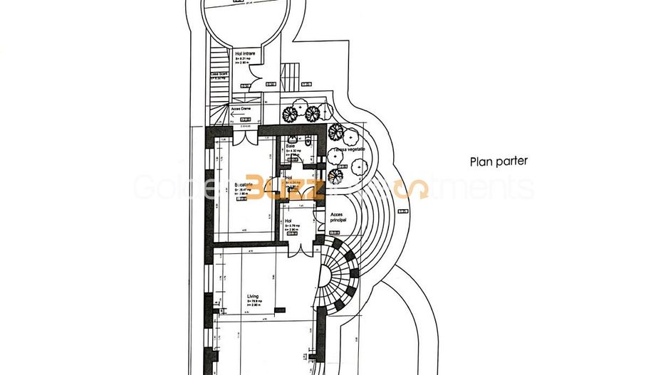 Vila superba - 9 camere - 950 mp teren - Baneasa-Liceul Francez - Schiță 23