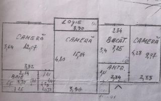Apartament cu 3 camere pe Str. Donath, Grigorescu - Poză 9