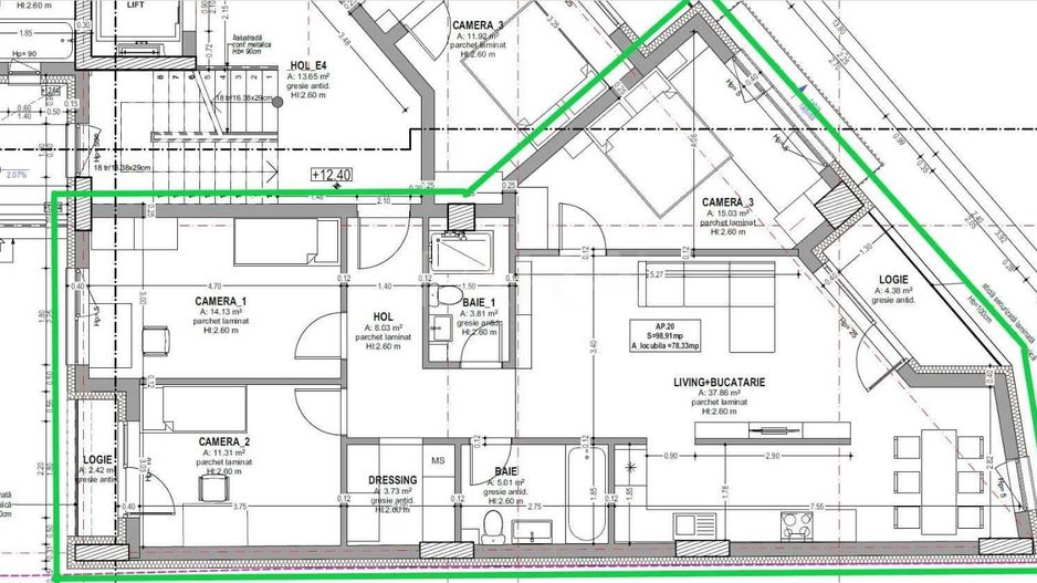 Apartament spațios și modern în zonă semicentrală - Poză 1