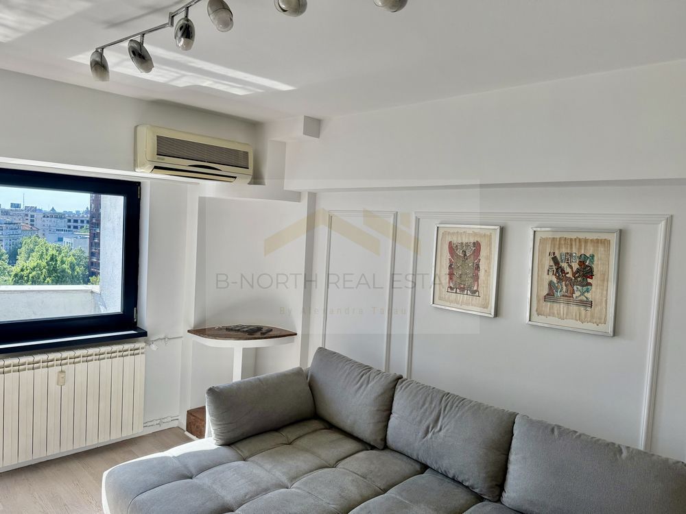 Penthouse 4 camere de închiriat | Unirii – Mircea Vodă | 127 mp | Terasă - Poză 1