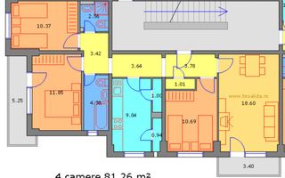 Apartament cu 4 camere in zona Tei-Maica Domnului - Poză 13