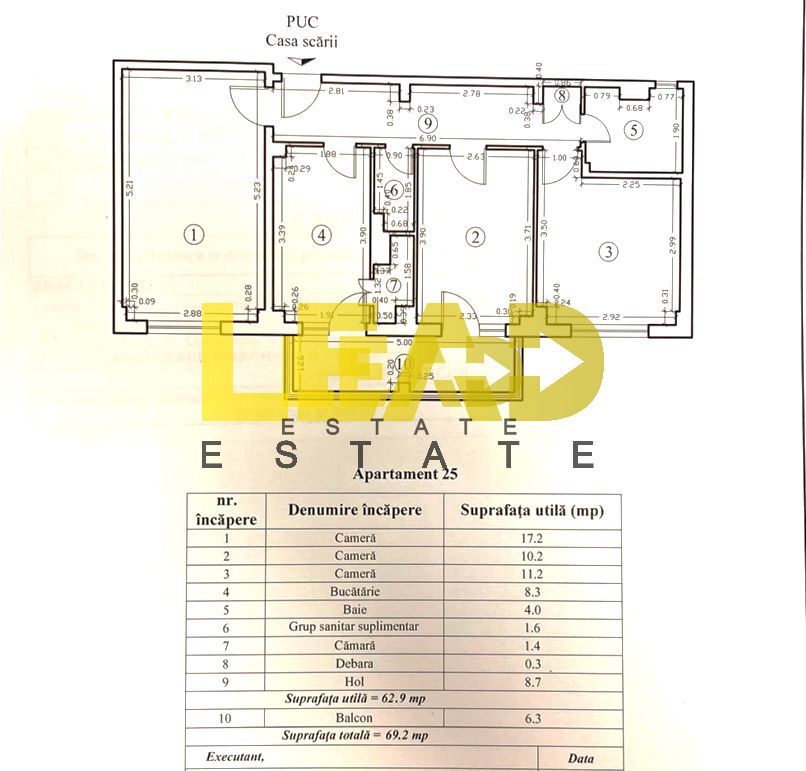 De vanzare Apartament 3 camere, Zorilor, insorit! - Poză 6