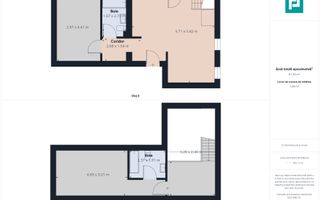 Penthouse 3 camere | ~80 mp | Giroc -  zona Lidl - Poză 12