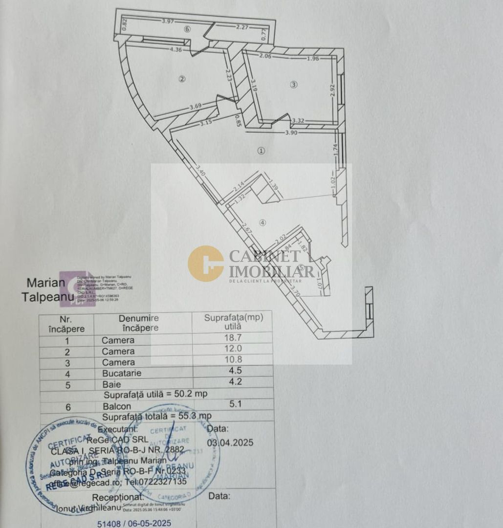 3 camere | Renovat | Bloc fără risc | Zona unirii | Aproape Metrou - Poză 10