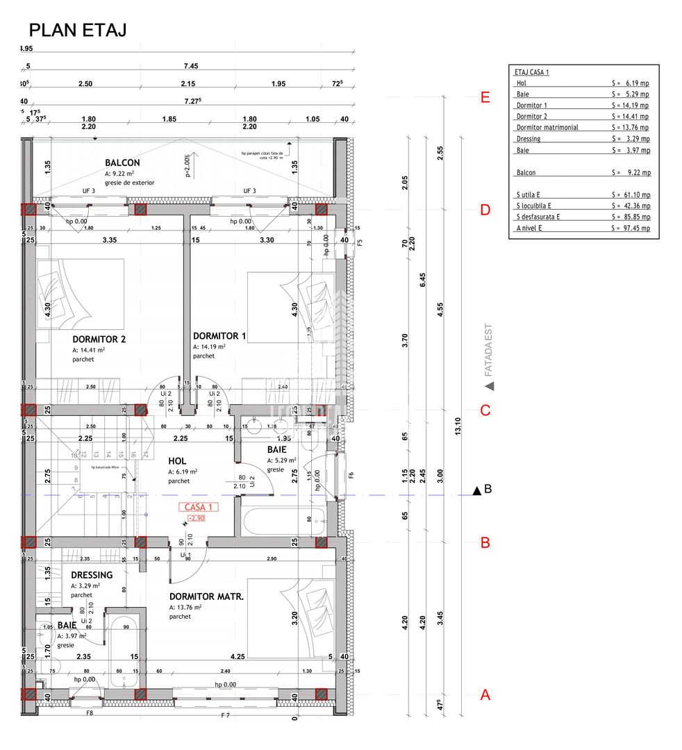 Casă modernă PREMIUM de tip duplex în Florești zona Centurii de Sud - Poză 28