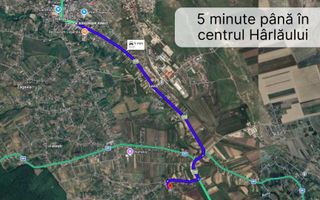 OCAZIE teren PERFECT PLAN – 1.800 mp, acces 2 drumuri lângă E58 - Poză 4