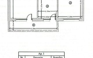 Apartament 2 camere decomandat | Gata de mutare | Biruintei - Popesti - Schiță 7