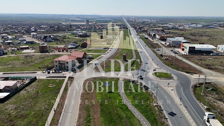 Teren 1053 mp  Servicii langa drum 4 benzi Giarmata - Poză 1