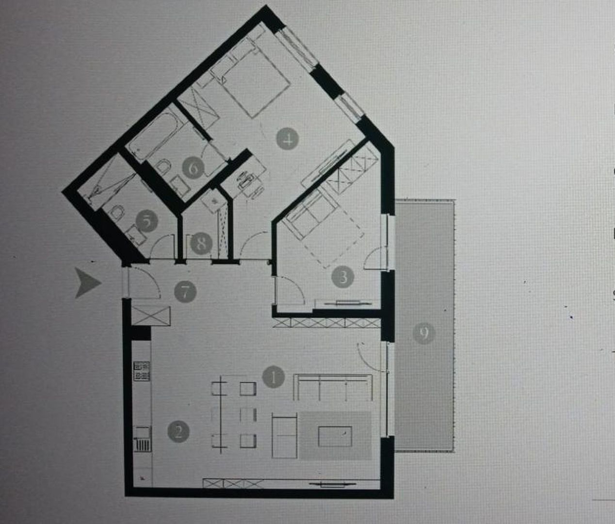 Apartament 3 camere - 92 mp suprafata utila - Poză 8