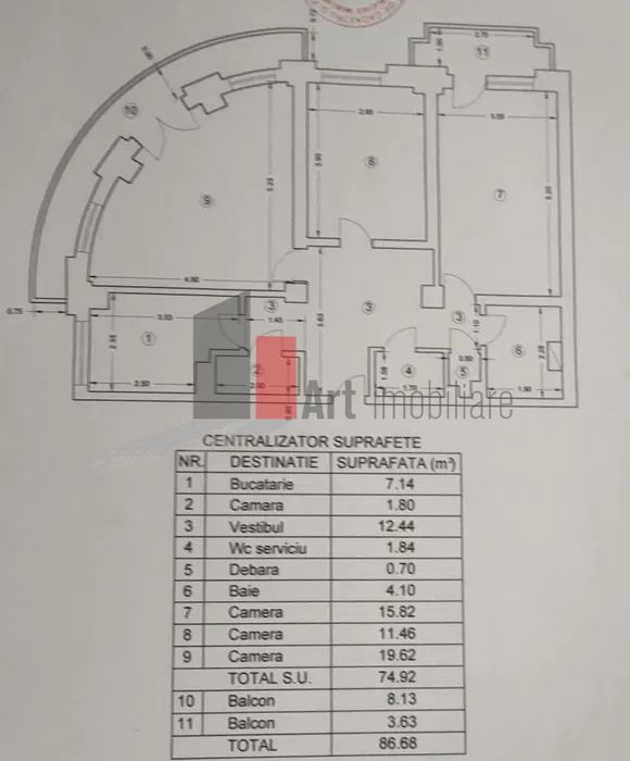 3 Camere Decebal - Poză 8