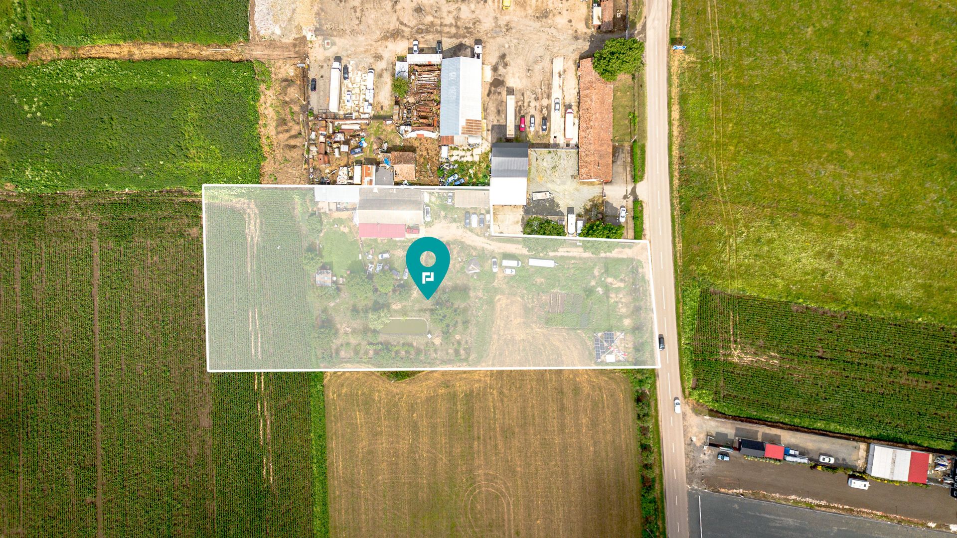 Teren intravilan 5500 mp Sânleani - Poză 2