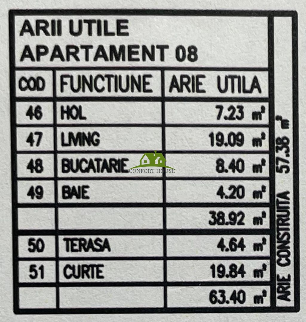 Garsoniera, bloc nou, P+3, Ap.08, Parter, Bl.3 - CP2440346 - Poză 7