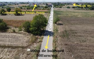 Teren intrare comuna Berceni / Strada Codrului - Poză 1