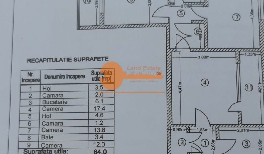 3 camere Lujerului - Piata Veteranilor - Poză 7