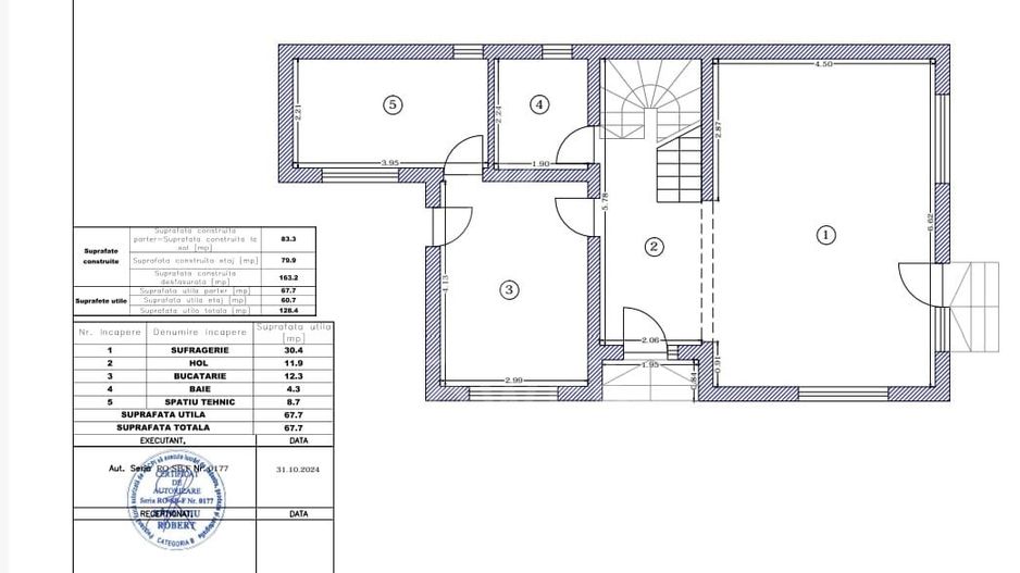 Casa de vanzare la Poplaca . Comision 0% - Poză 9