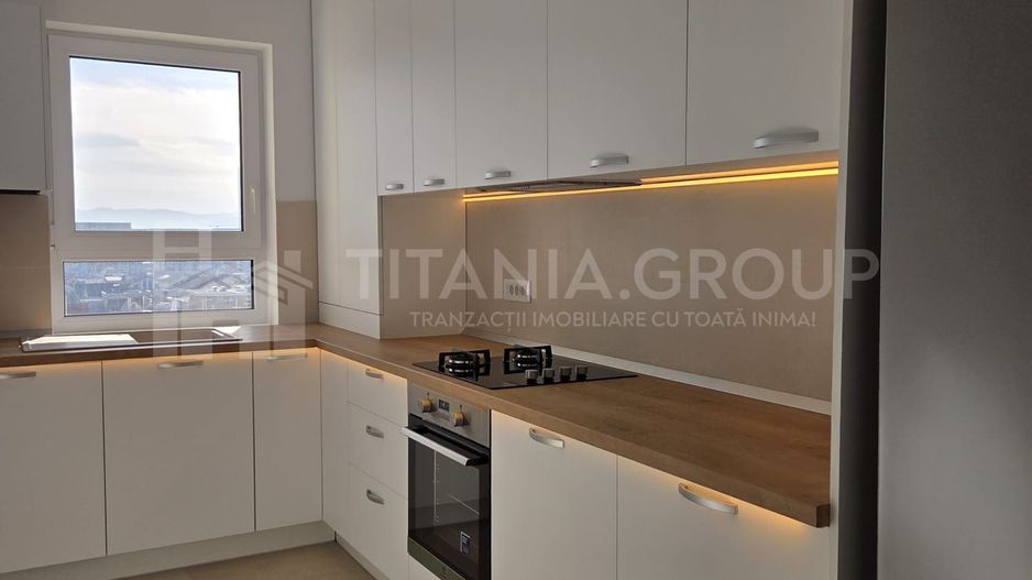 Apartament 3 camere, parcare, prima inchiriere, totul nou - Poză 17