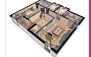 NOU | Apartament cu 2 camere - TORONTALULUI - Poză 5