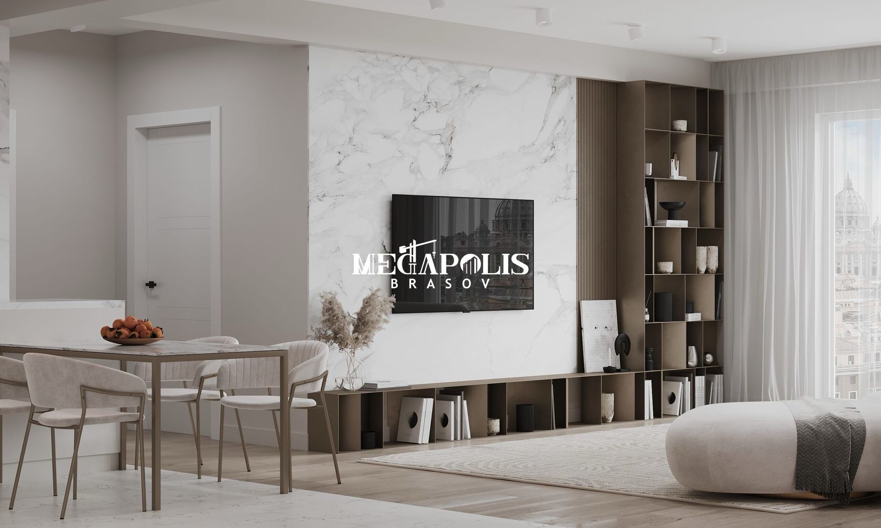 Apartament cu 2 camere | Noua | 74 mp Utili - Poză 12