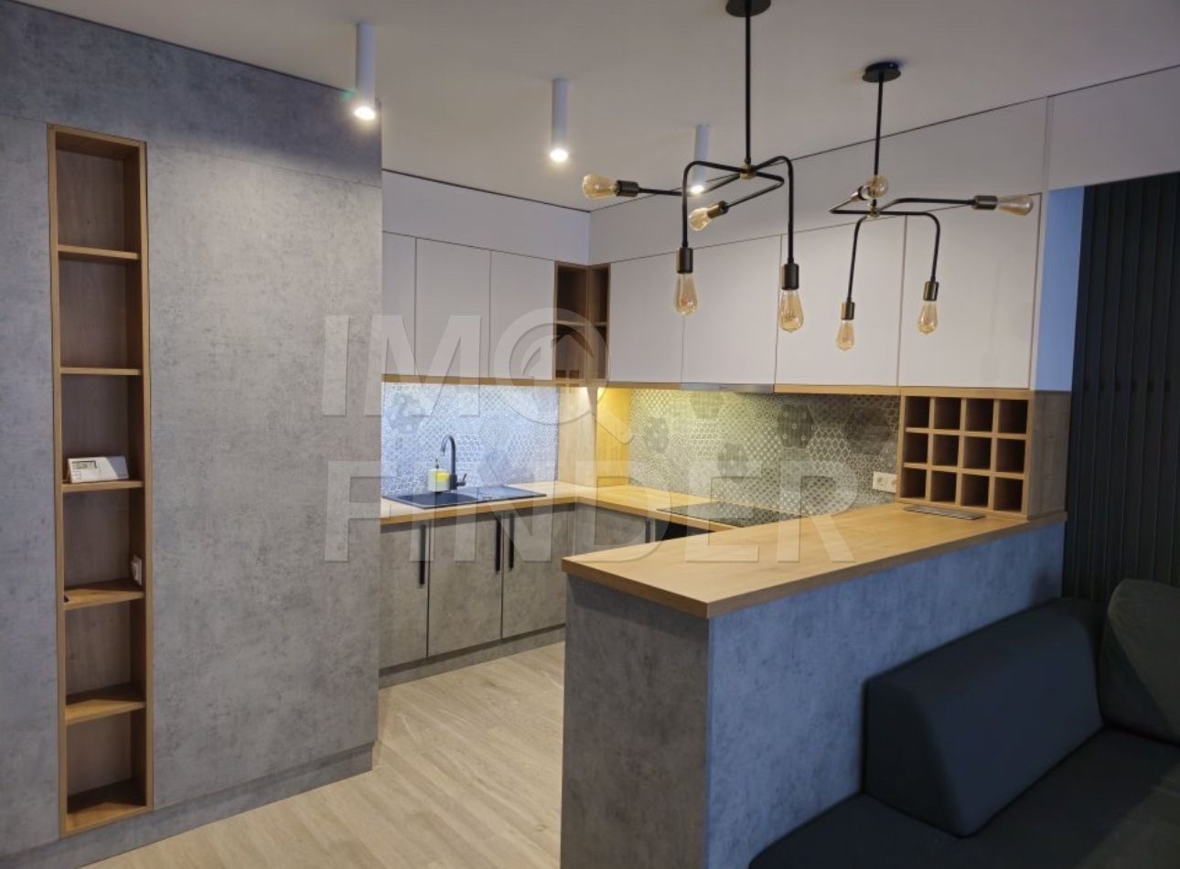 Vânzare  2 camere, ultrafinisat, aproape de Liceul Elf - Poză 2