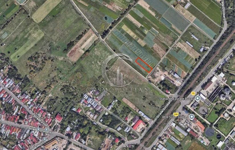 Teren intravilan ~ zona Dorobanti ~ S=1400mp ~ d=12,5m ~ Pret: 35.000€ - Poză 1