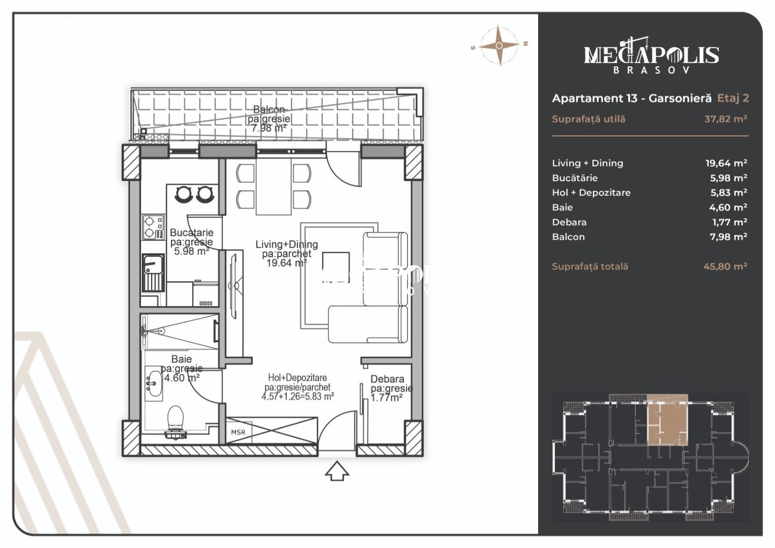 Garsonierǎ Coresi | Plata Tranșe | Credit - Poză 5