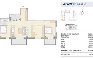 Locuinta ideala pentru familie apartament 4 camere zona Semicentrala - Poză 16