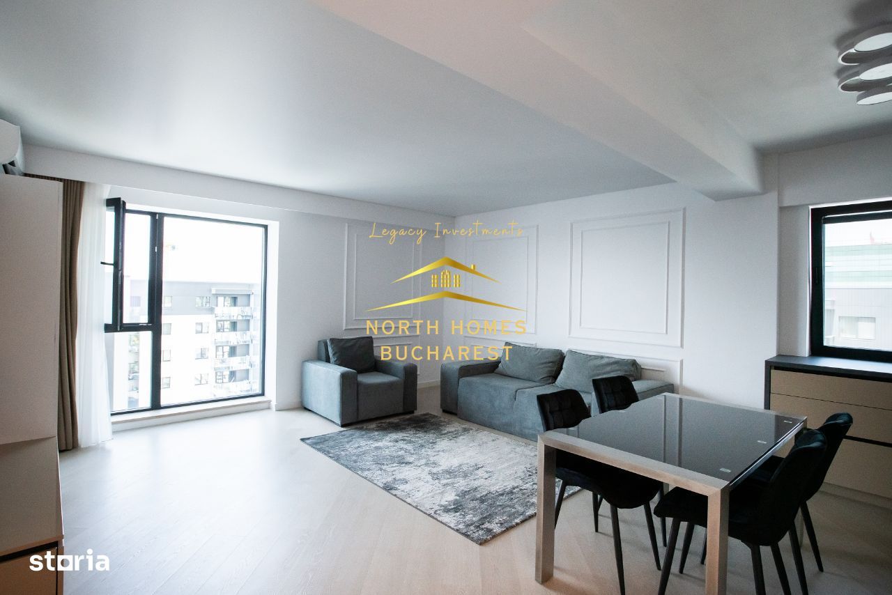 Apartament de inchiriat  - 3 Camere -Cortina North-PARCARE - Poză 1