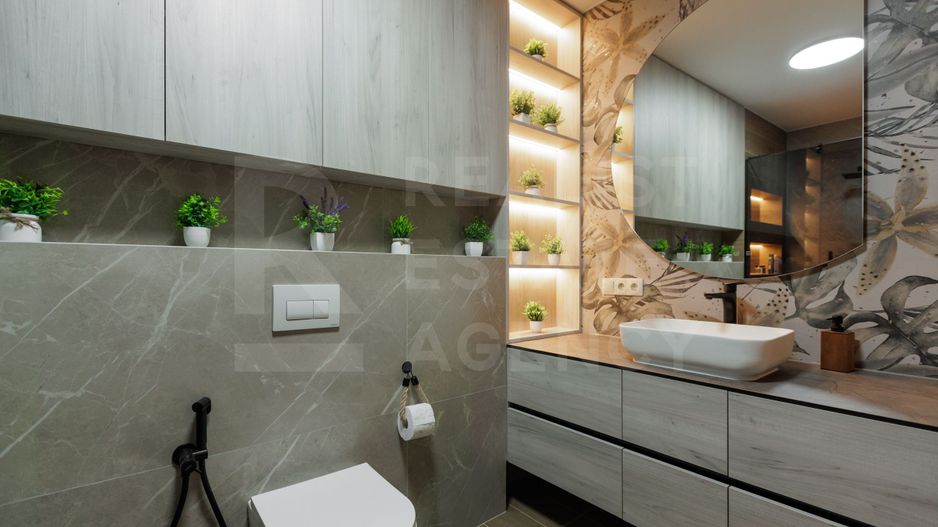 Chirie, apartament, 3 camere, strada Onisifor Ghibu, Buiucani - Poză 15