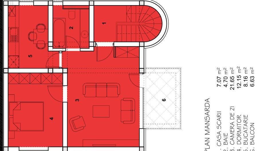 vila ind-stil medit,6cam,3bai,3buc,3parcari/centru Popesti-Leordeni - Poză 10