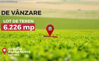Teren cu autorizatie de constructie, 6226mp, Sos.Alexandriei, Sector 5 - Poză 1