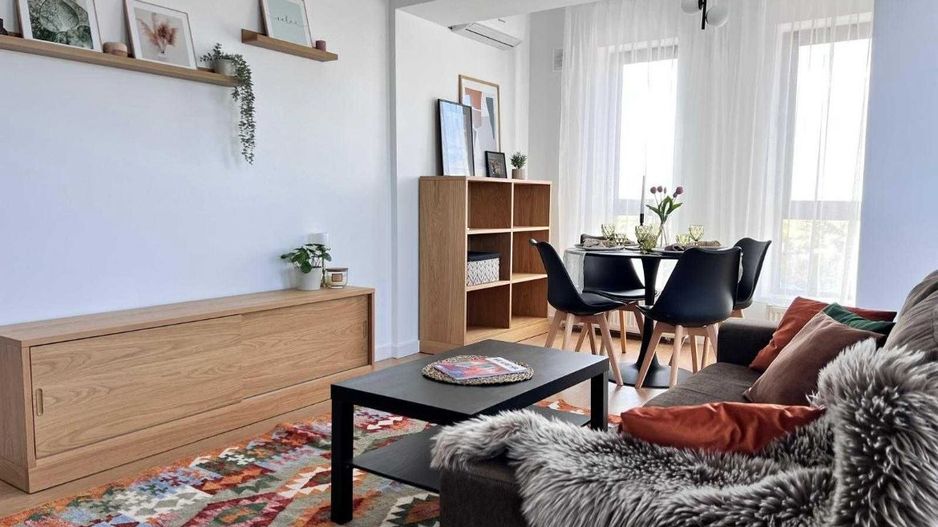 AP. 2 CAMERE CHITILA, CENTRALA TERMICA, MOBILAT MODERN, LOC PARCARE - Poză 2