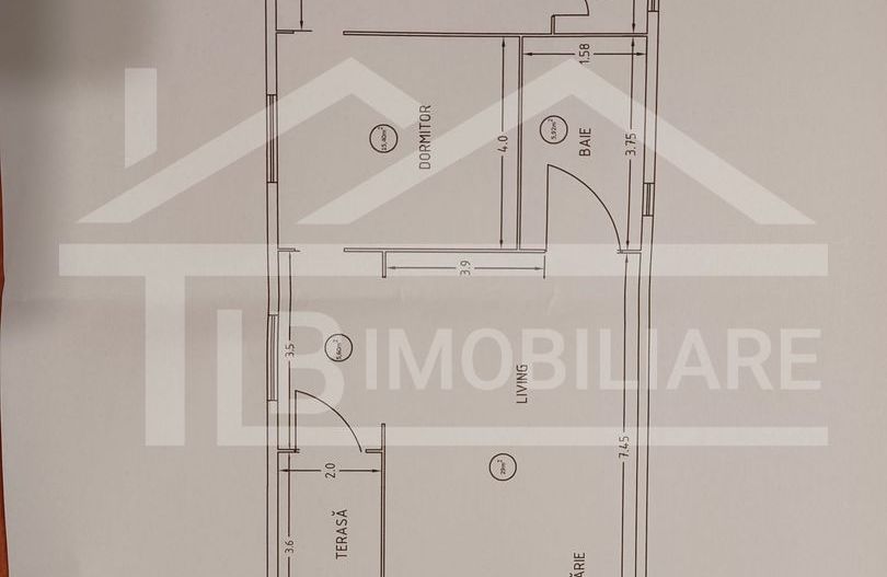 Casa individuala de vanzare, 107mp, 645mp teren, Zona Santana de Mures - Poză 13