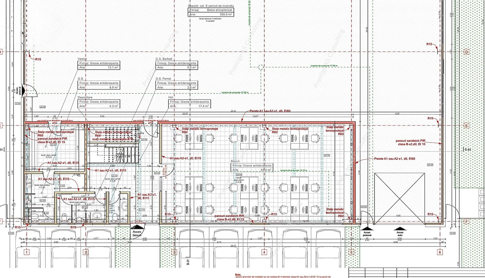Hala industriala noua 925 mp construiti | 611 mp depozit+314 birouri | Ghiroda - Poză 3