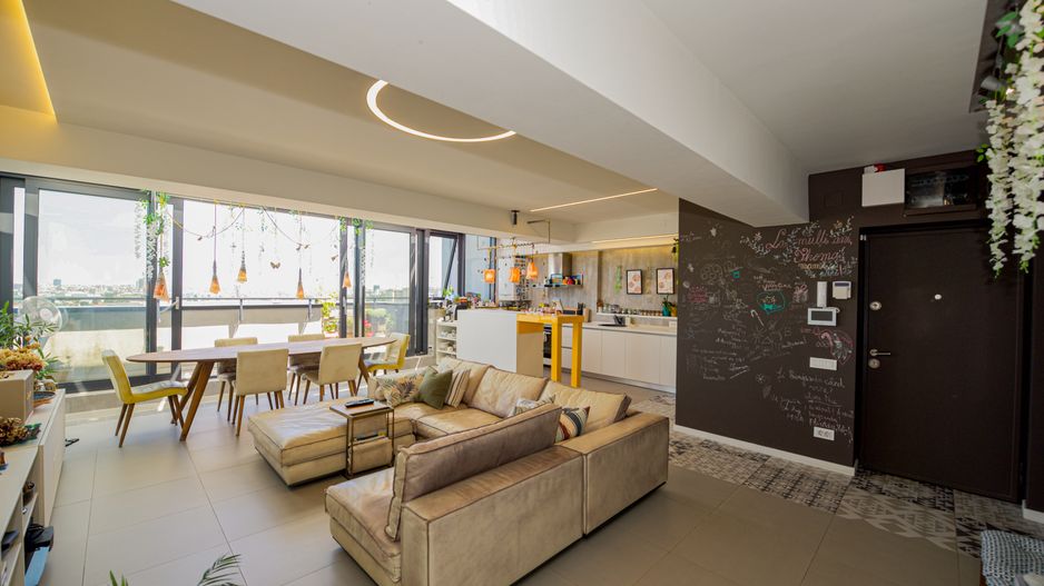 Penthouse 142mp | 4 camere | 2 bai si dressing | MetroCity Academiei - Poză 5