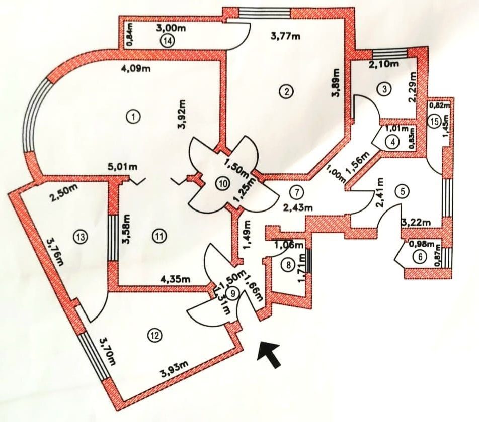 Cismigiu - Berthelot, 5 camere pe 2 nivele, pretabil investitie /birou - Poză 1