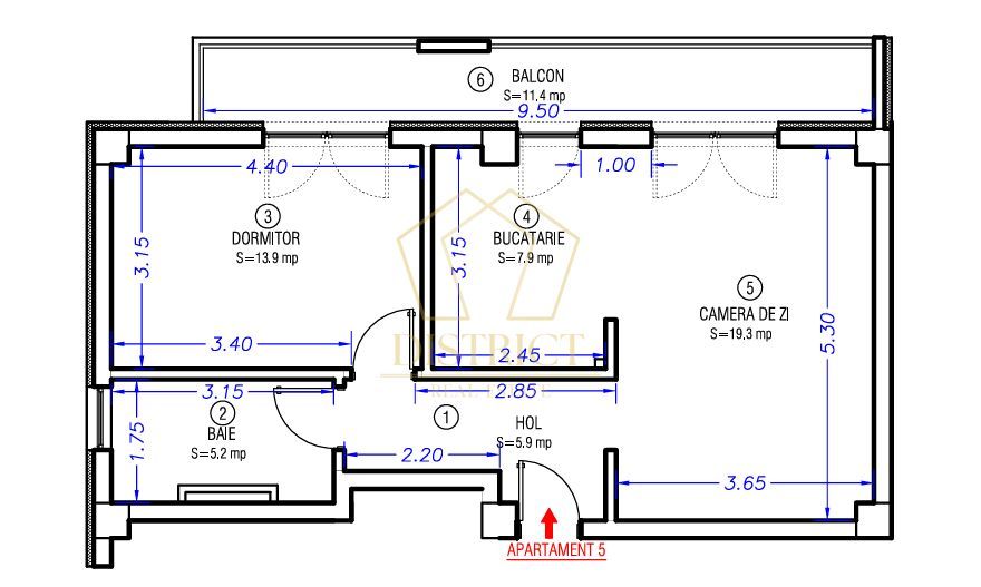 Apartament cu 2 camere | Aradului - Poză 9